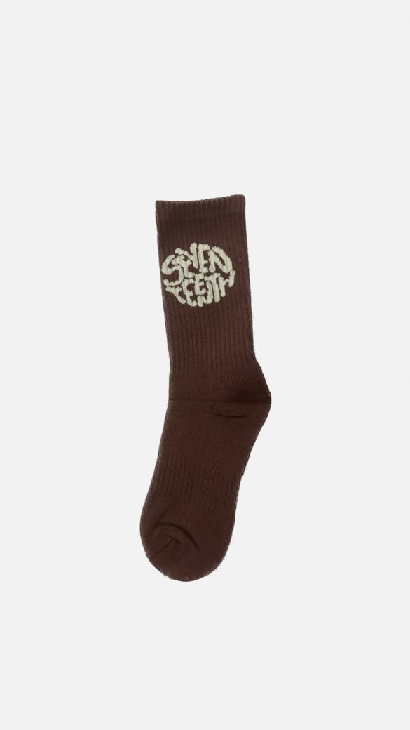 Seventeenth Socks (Brown/Brown)